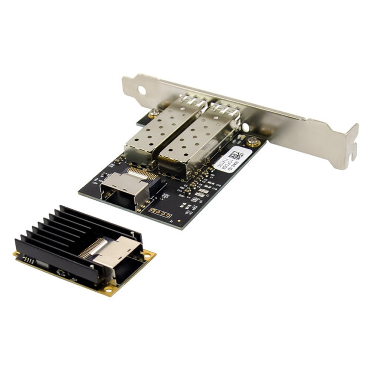 ST7243 MiniPCI-E Dual Interface Fiber Gigabit Fiber Optic SFP Server Network Card, MiniPCI-E Dual Interface ST7243 MiniPCI-E Dual Interface Fiber Gigabit Fiber Optic SFP Server Network Card, MiniPCI-E Dual Interface